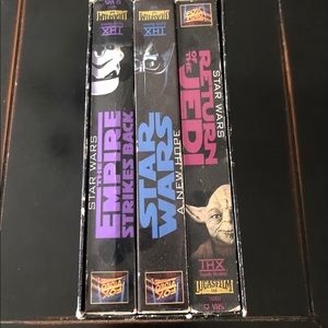 Star Wars trilogy VHS